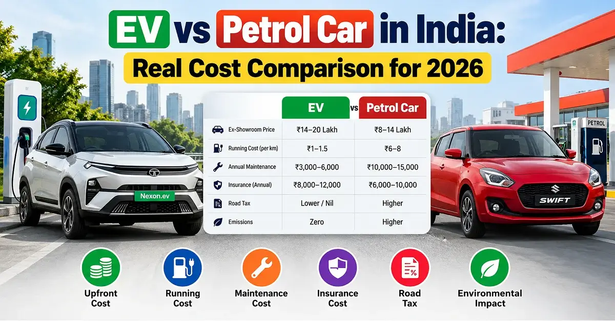EV vs Petrol Car in India