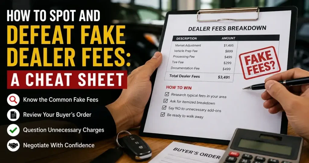 Fake Dealer Fees