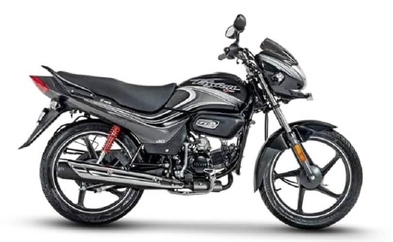 Hero MotoCorp Passion+ i3S Drum – Black Heavy Grey