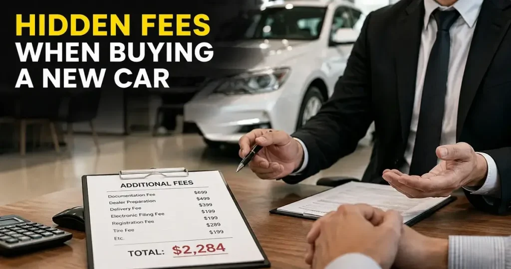 Hidden Fees When Buying a New Car