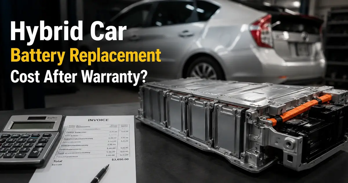 Hybrid Car Battery Replacement Cost