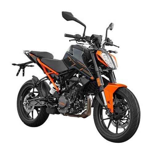 KTM Duke 200 PRO Bike – Dark Galvano Black