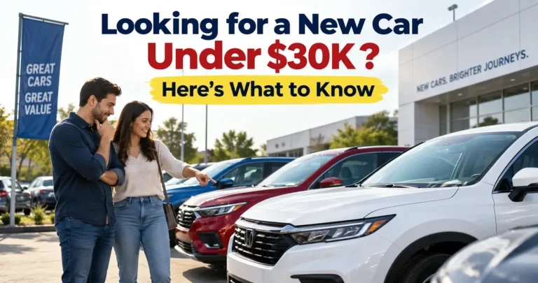 New Cars Under $30k