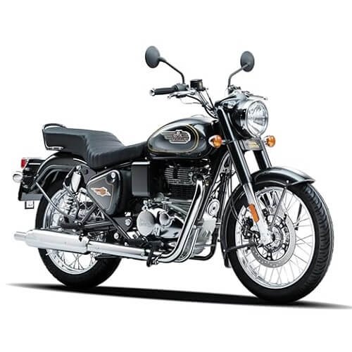 Royal Enfield Bullet 350 Disc & Spoke Wheel Motorcycle – Battalion Black