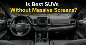 SUVs Without Massive Screens