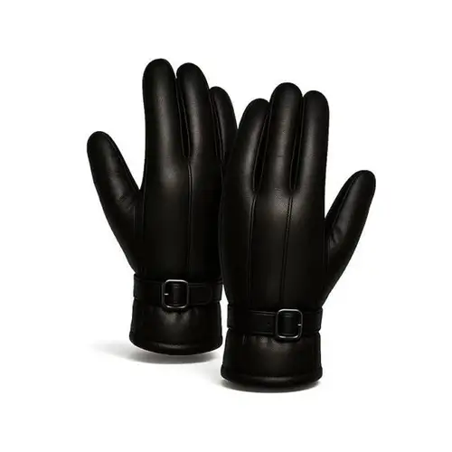 Short Leather Gloves