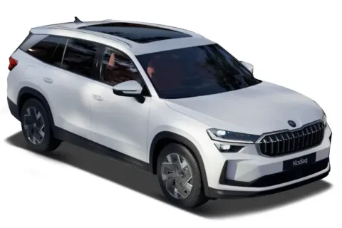 Skoda Kodiaq — Moon White Metallic