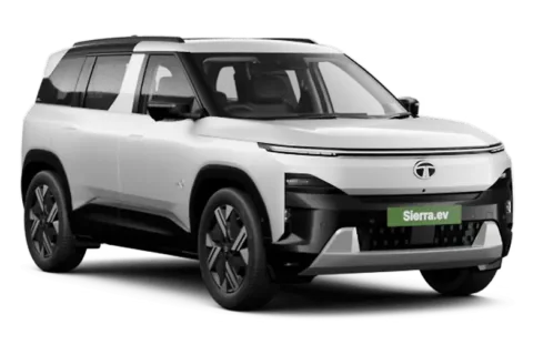 Tata Sierra EV — Pristine White
