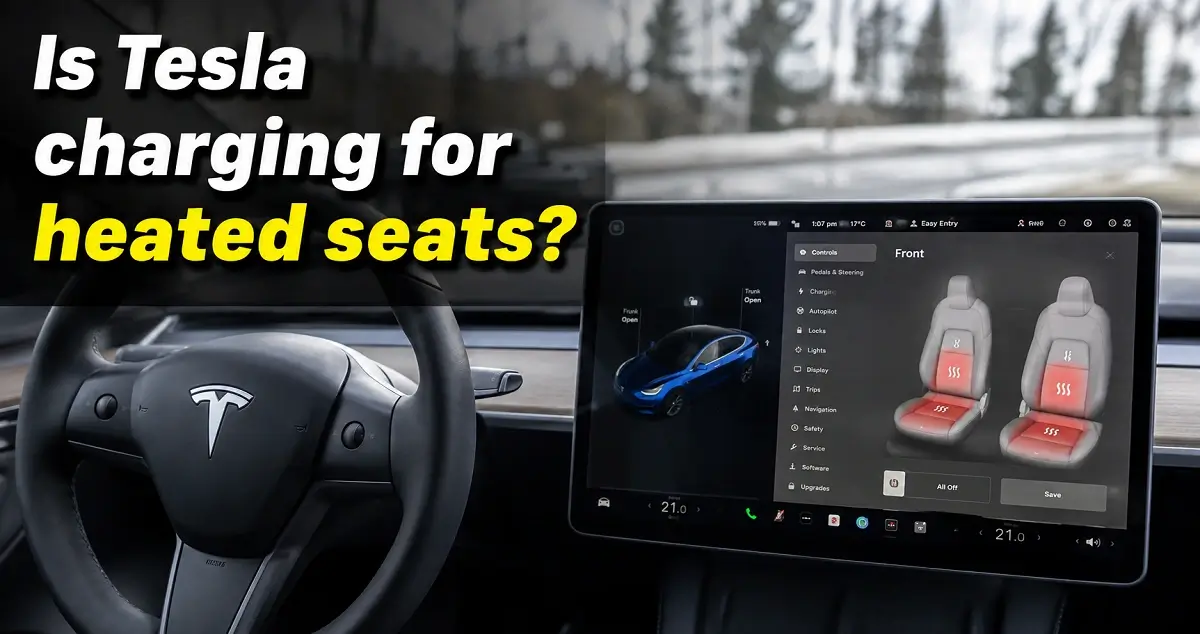 Tesla Charging for Heated Seats