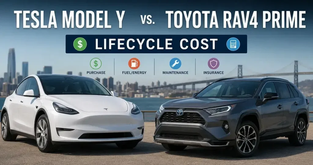 Tesla Model Y vs. Toyota RAV4