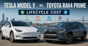 Tesla Model Y vs. Toyota RAV4