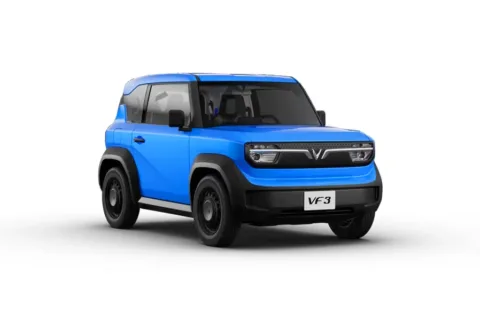 VinFast VF3 — Electric Blue Color