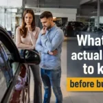 What to Know Before Buying a Car