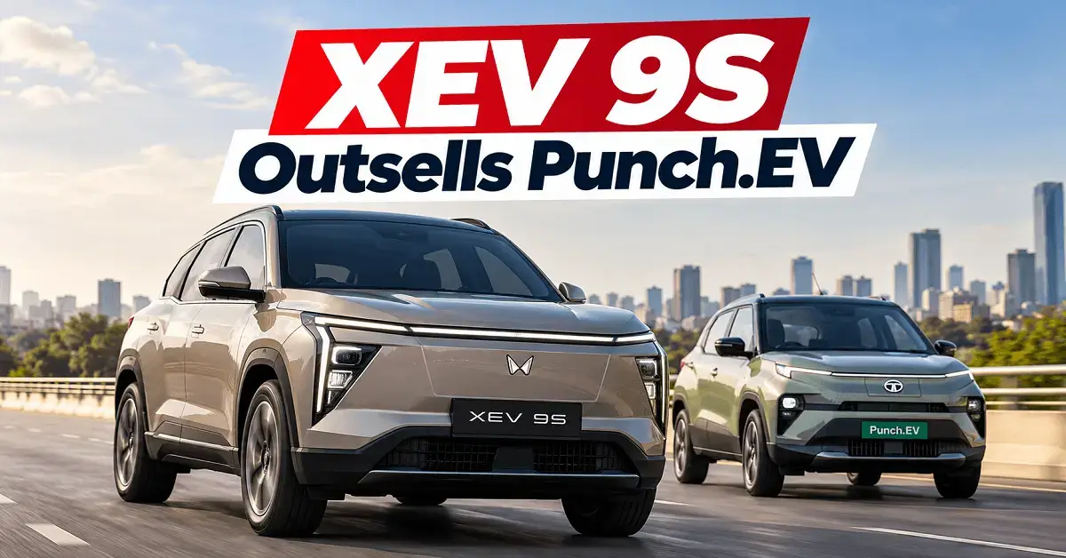 Mahindra XEV 9S Outsells Punch.EV
