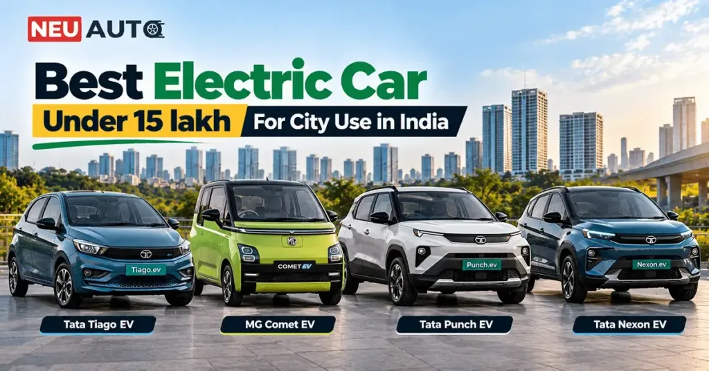Best Electric Cars Under 15 Lakh
